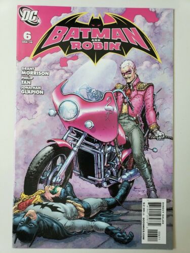 BATMAN AND ROBIN #6 (2010) DC COMICS! REBORN! GRANT MORRISON! PHILIP TAN ART!